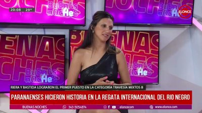 Parananses hicieron historia en la Regata Internacional del Rio Negro